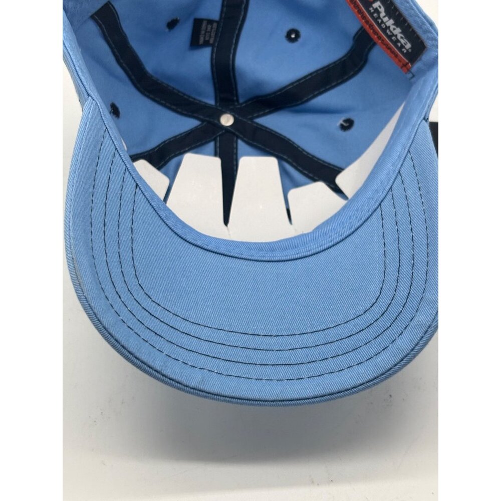 Pukka Stars and Stripes Tee Embroidered Golf Cap Cotton Twill, Light Blue, OS - Picture 6 of 10